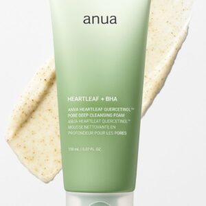 Anua Heartleaf + BHA Quercetinol Pore Deep Cleansing Foam