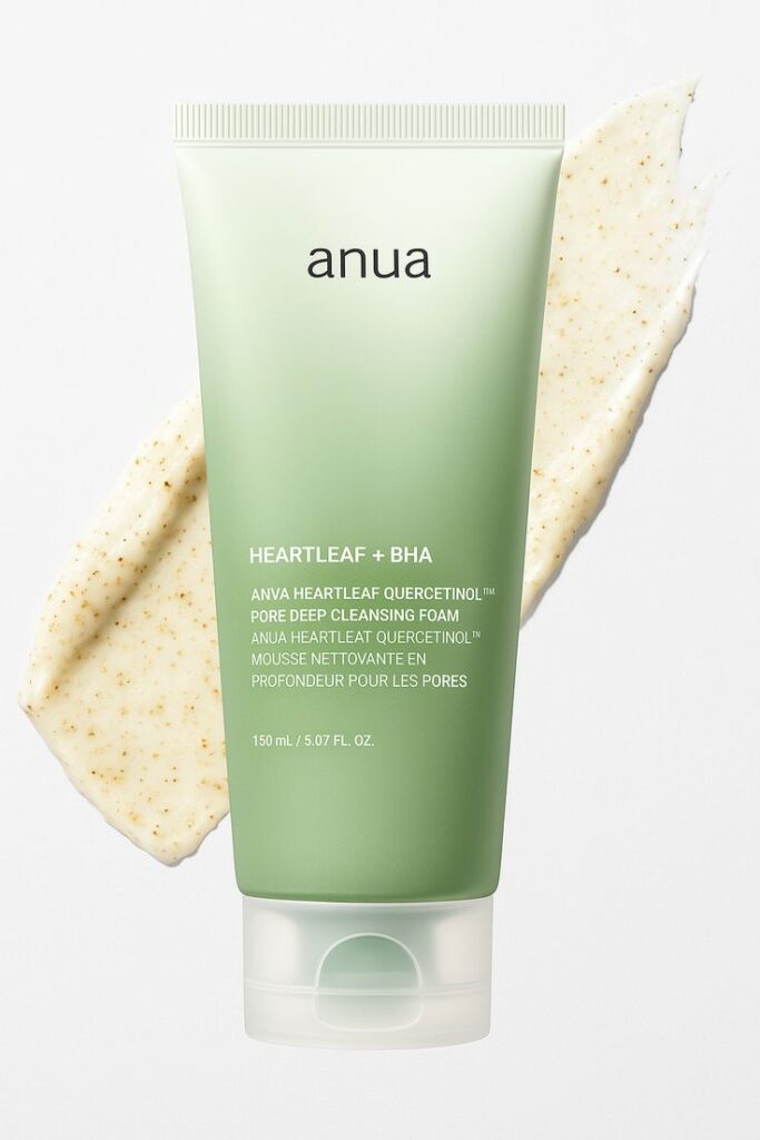 Anua Heartleaf + BHA Quercetinol Pore Deep Cleansing Foam