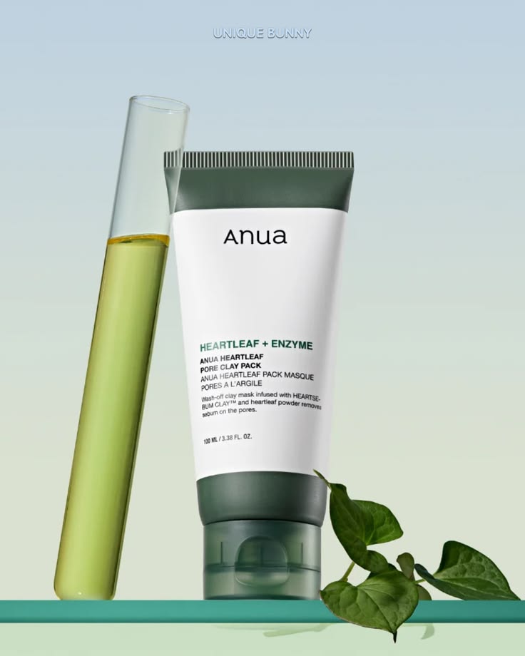 Anua Heartleaf + Enzyme Pore Clay Pack
